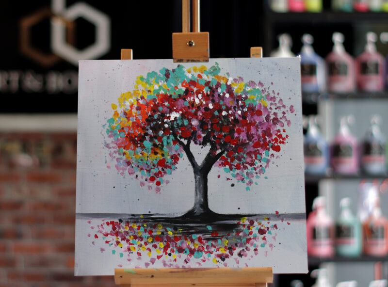 Colourful Tree - highlights