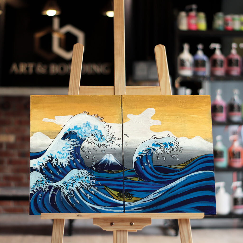 The Great Wave Off Kanagawa by Hokusai - Highlights