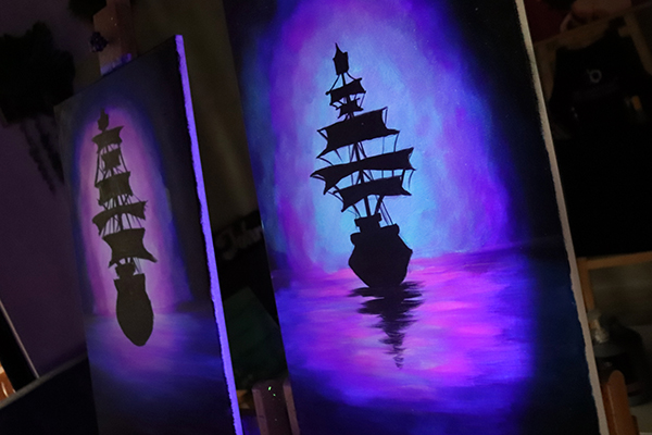 night-sailing-art-and-bonding-glowing-art-painting-in-the-dark-workshop-sip-and-paint-kl-my