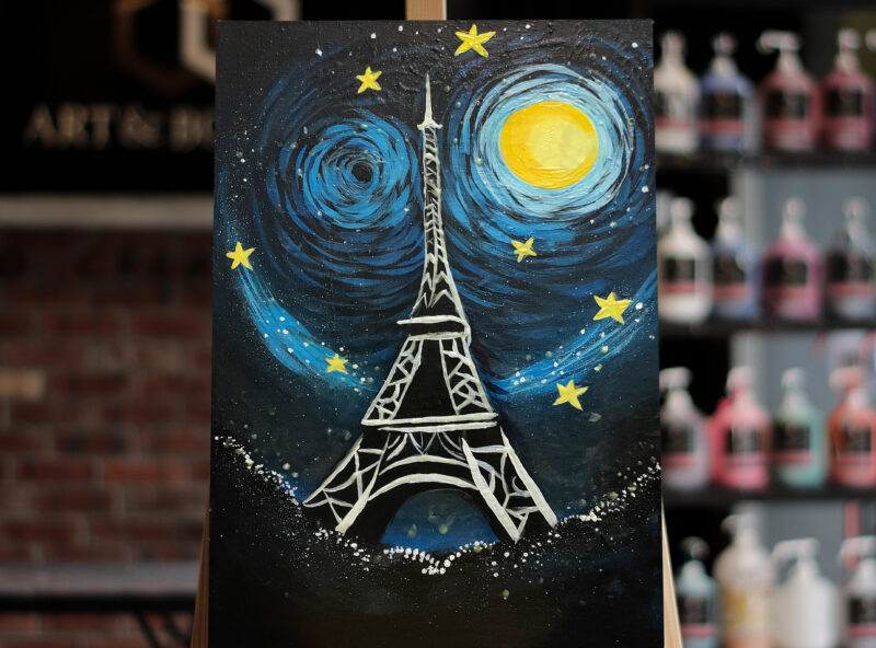 Starry Night Eiffel Tower - Highlights - Day