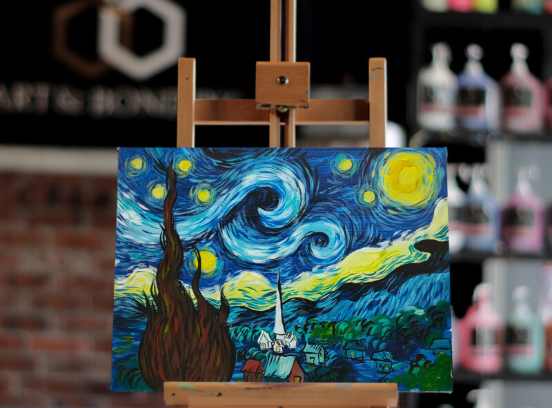 Starry Night by Van Gogh - Iraa Version - Highlights