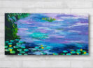Water Lilies by Monet-night-event-kuala-lumpur-sip-and-paint-art